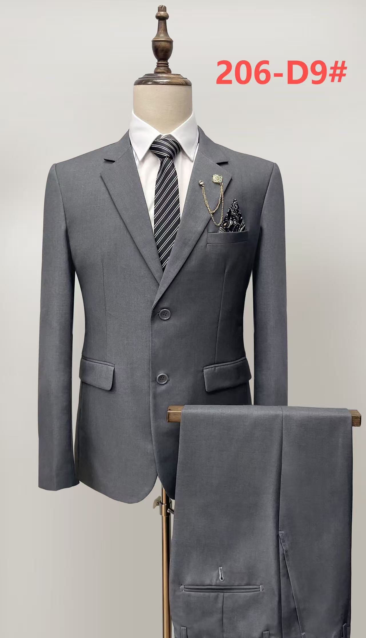 Marvelous Light Grey Suit