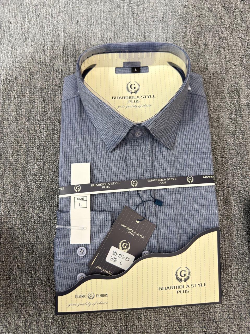 hash grey color Guardiola plus shirt