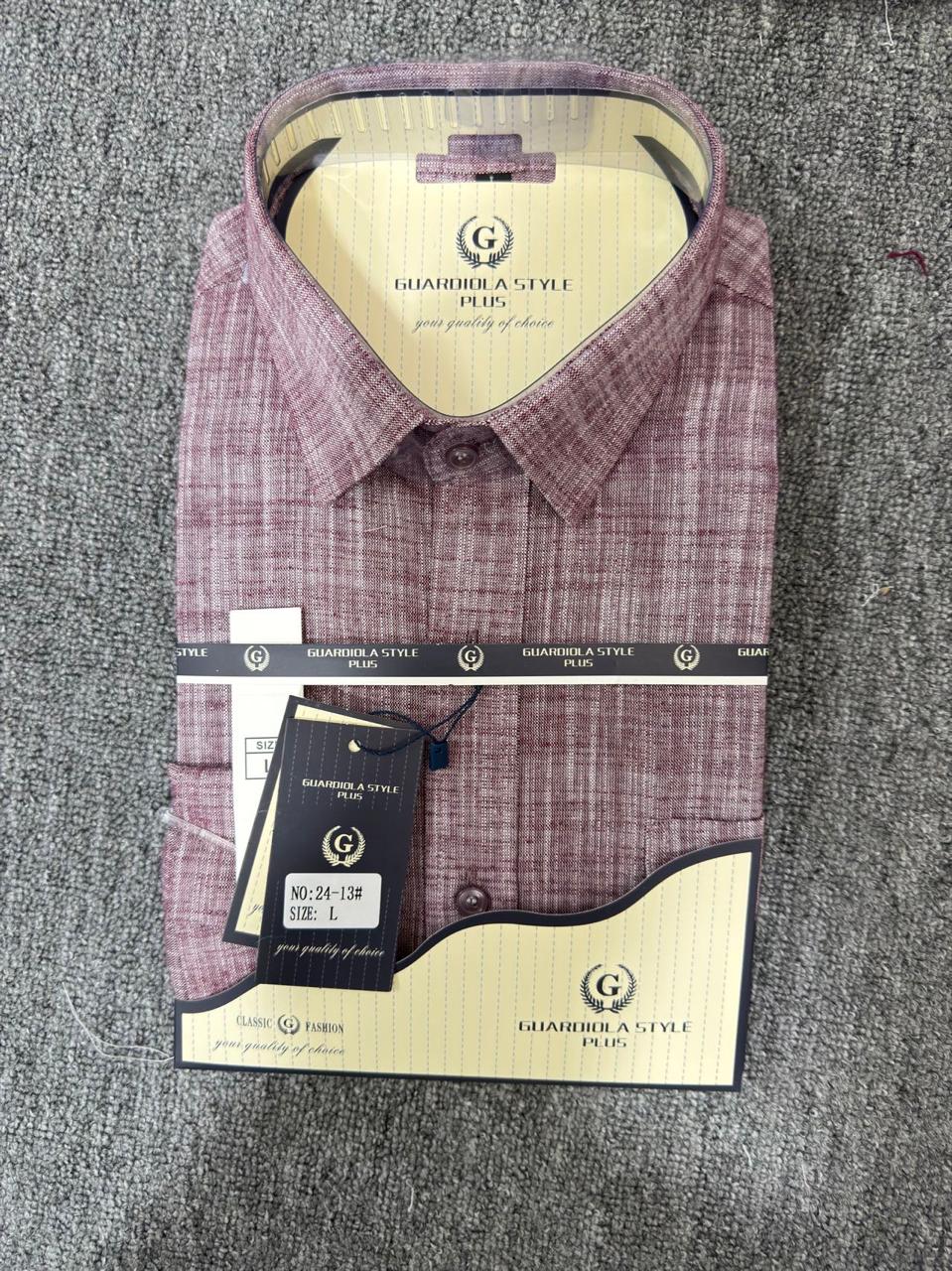 linen maroon color Guardiola plus