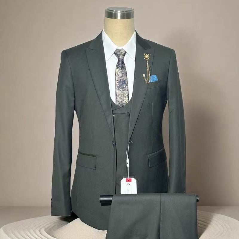 Billionaire 3 Piece Grey Suit