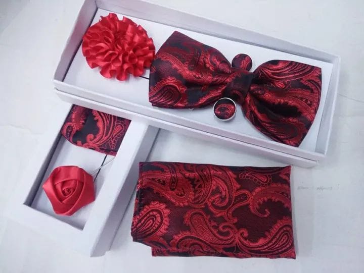 Classic Red Bow Tie