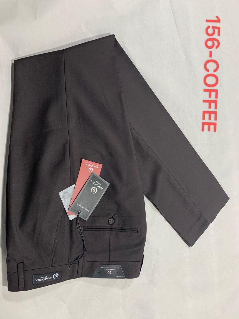 Slim-Fit Official Coffee Brown Trousers