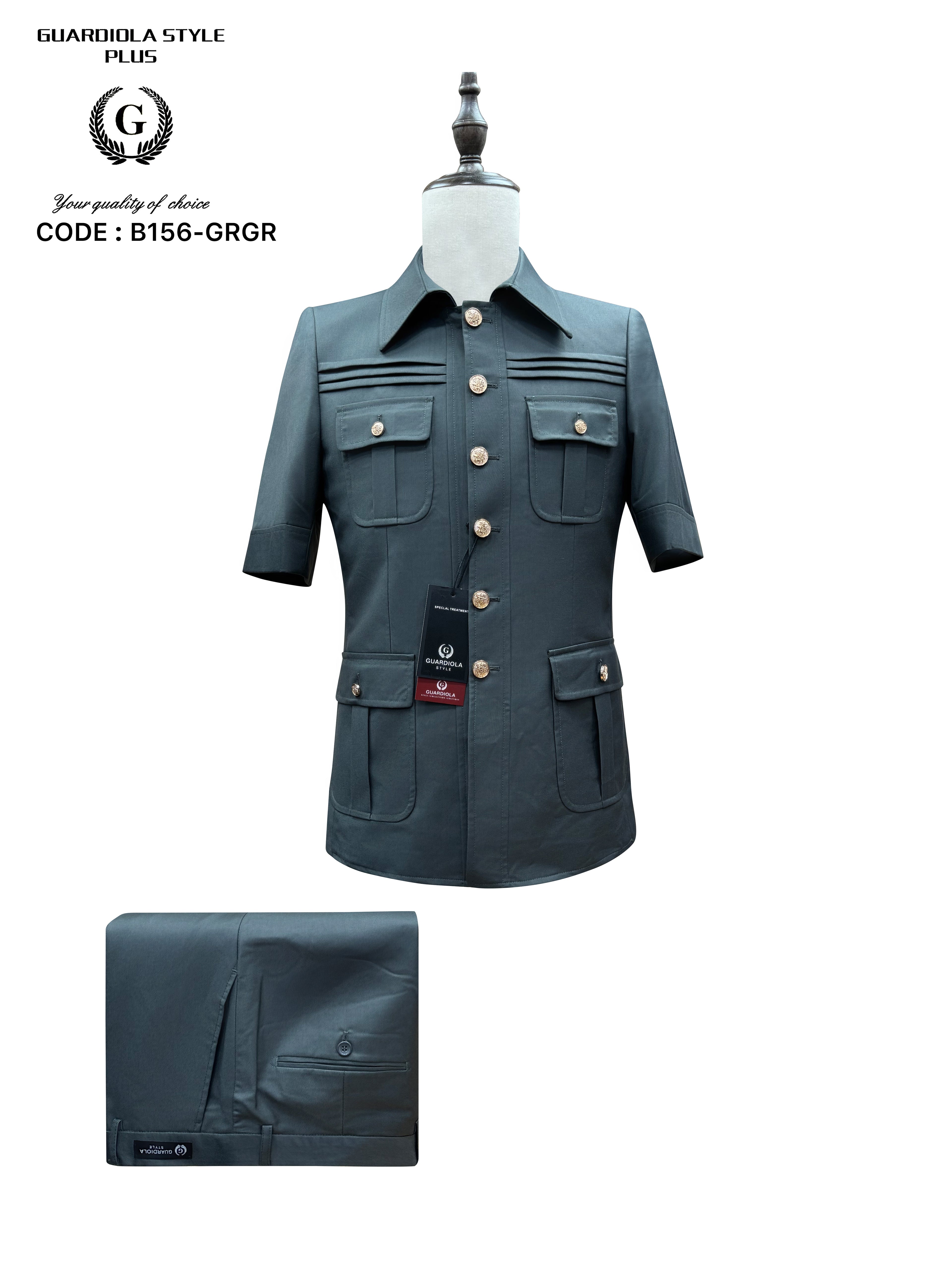 Kaunda Suit - Short Sleeve