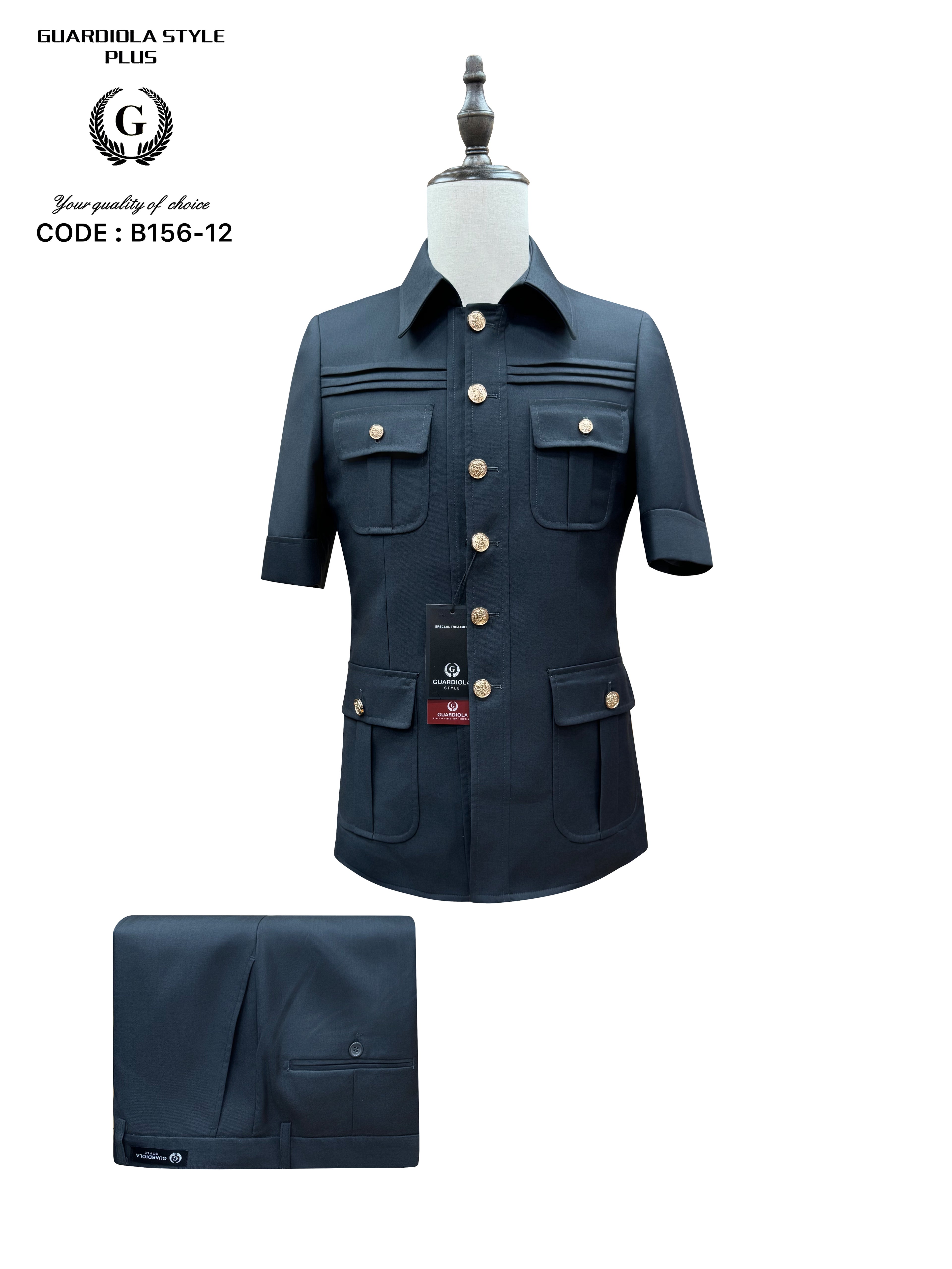 Kaunda Suit - Short Sleeve