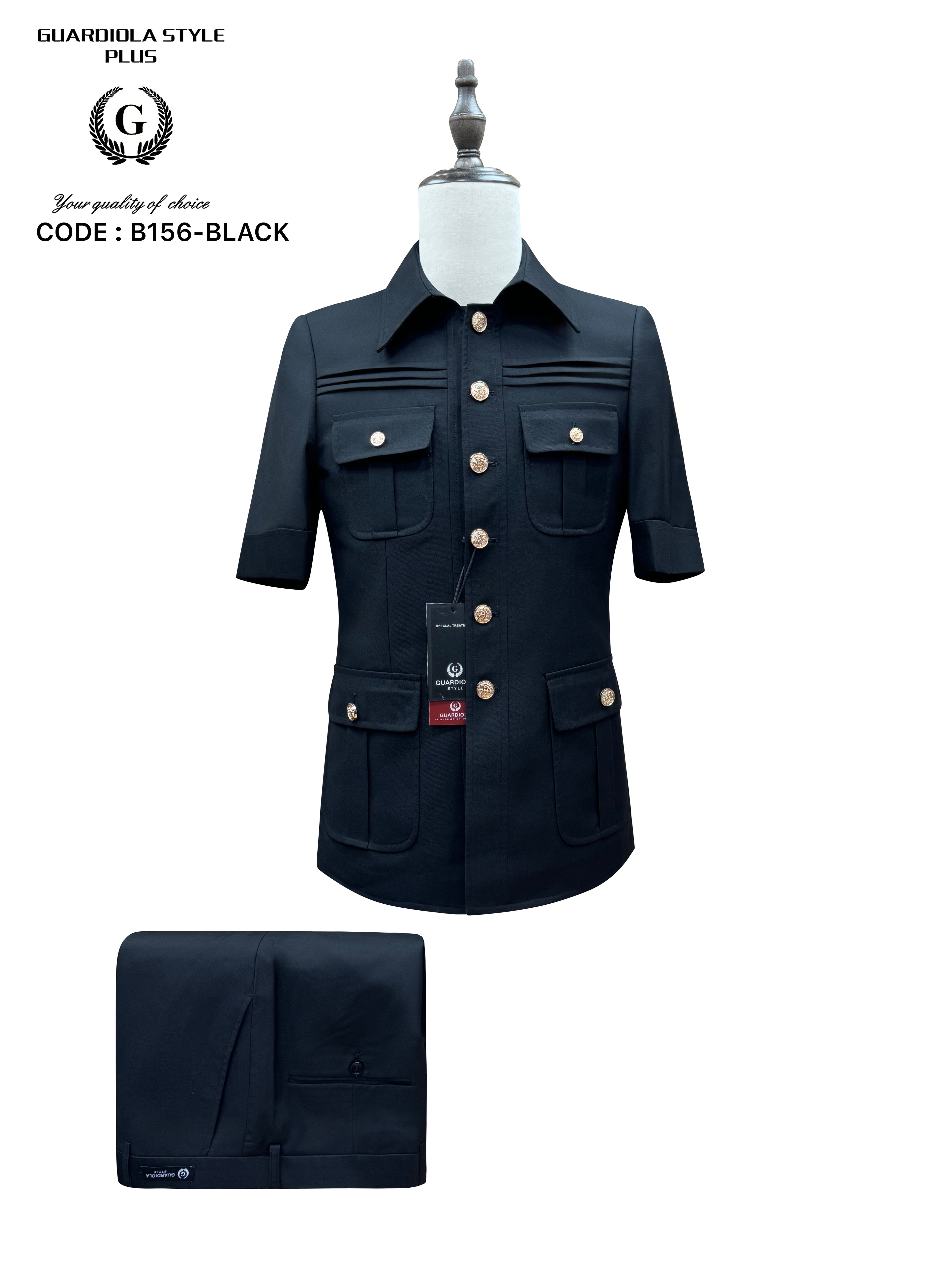 Kaunda Suit - Short Sleeve