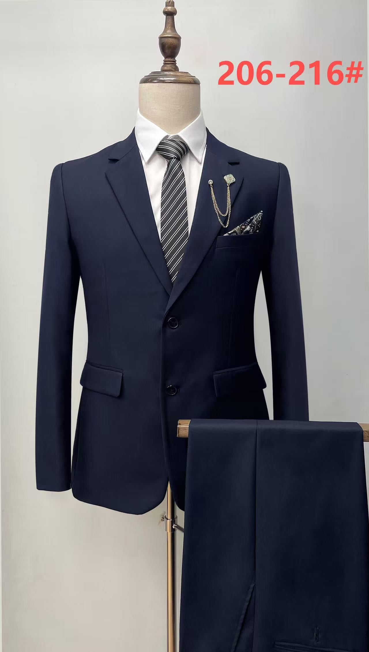 Marvelous Navy Suit