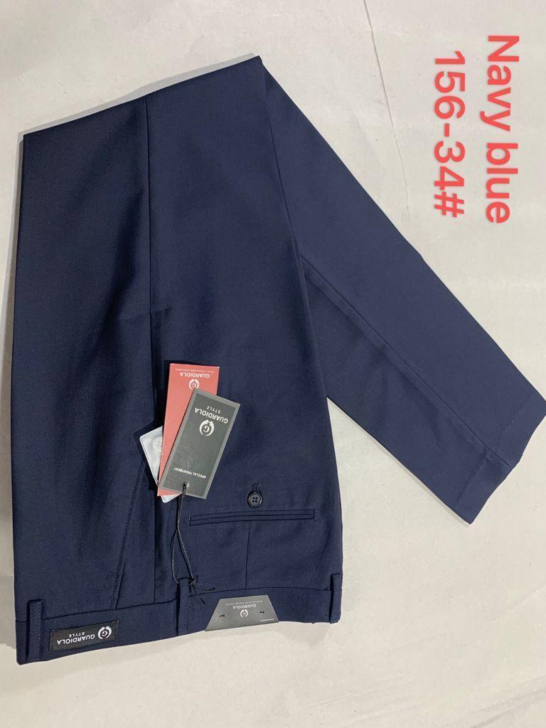 Slim-Fit Official Navy Trousers