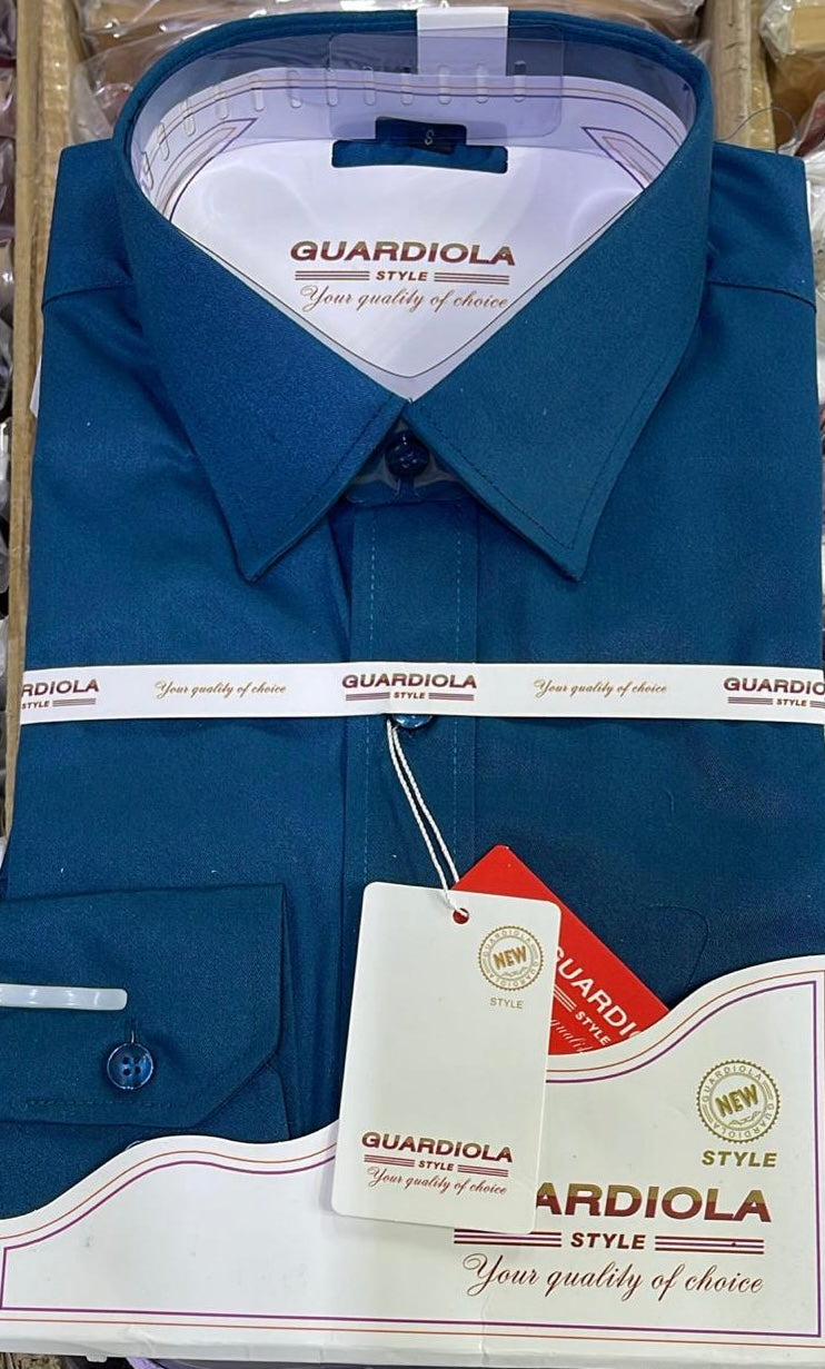 Guardiola Plain Navy Shirt