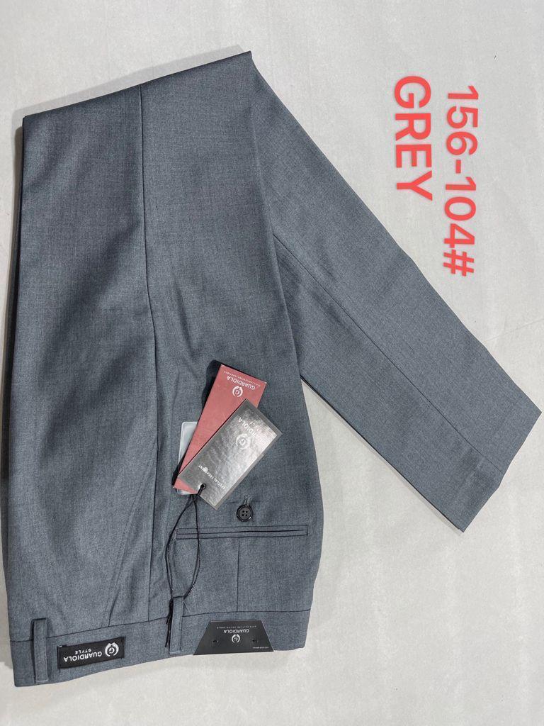 Slim-Fit Official Light Grey Trousers