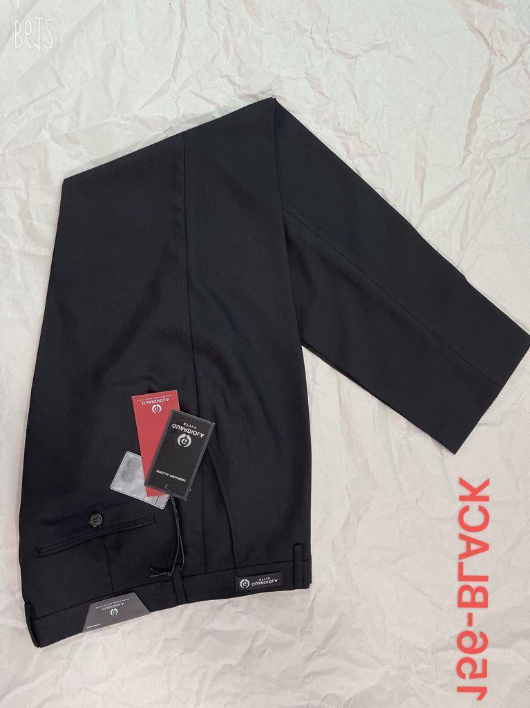 Slim-Fit Official Black Trousers