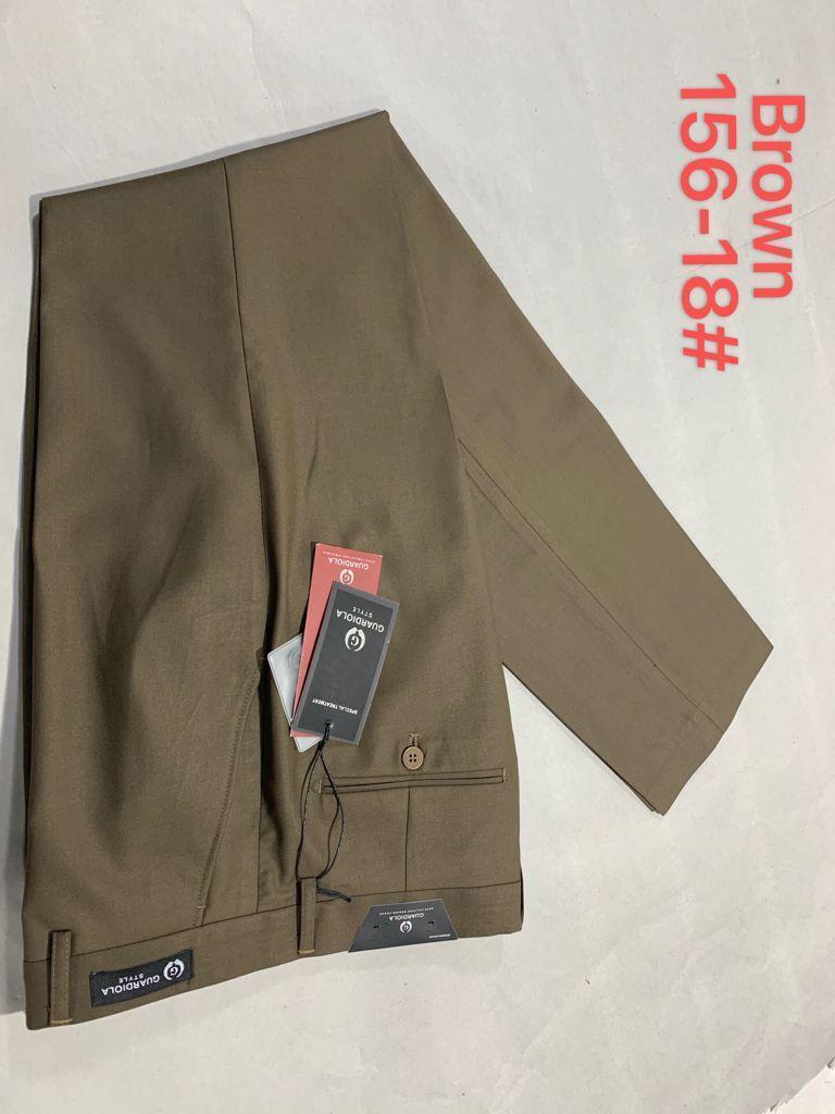 Slim-Fit Official Brown Trousers